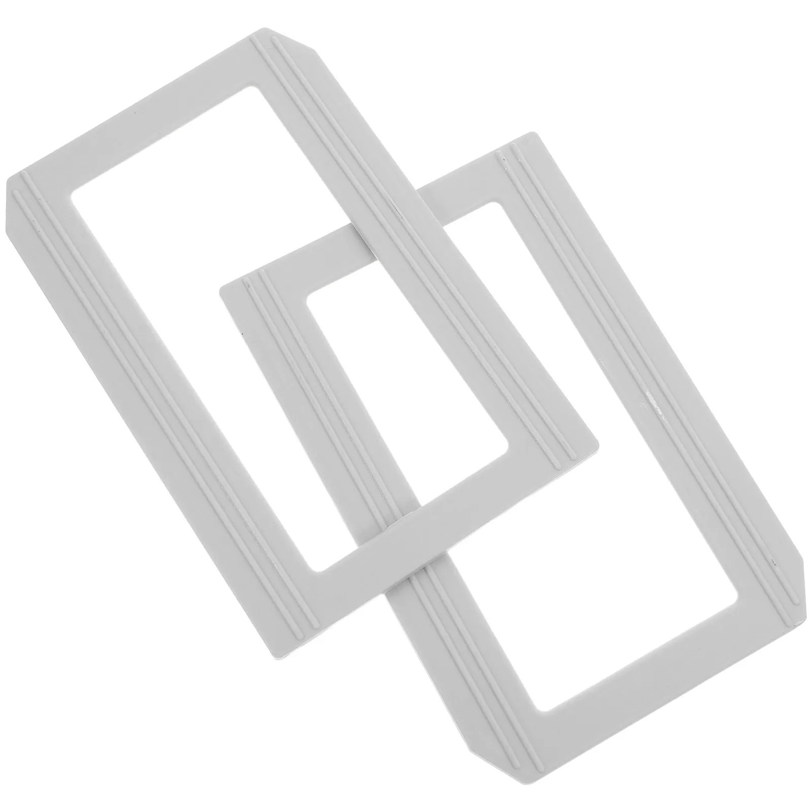 2Pcs Magnetic Index Card Holders for Shelves Cabinets File Cabinets Wire Shelving Kitchen Office Library Shelf Label Card Slot