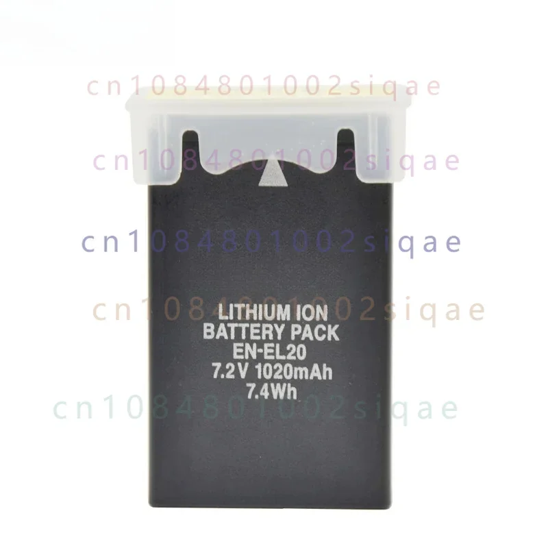 Suitable for Nikon EN-EL20a EL20 batteries, compatible with P1000, mirrorless cameras J1, J2, J3, S1 and Coolpix A