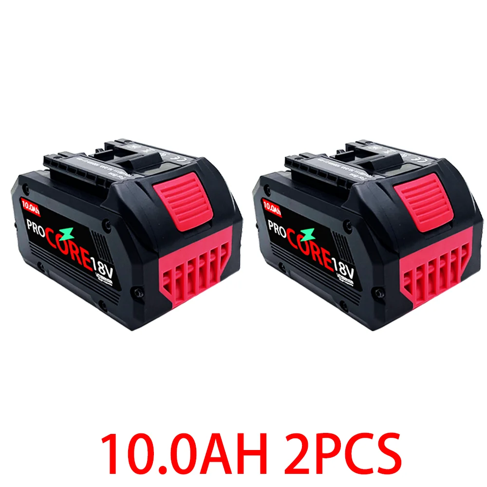 EOENKK New High capacity Pro Core 18V 10.0Ah Lithium-Ion Battery Pack GBA18V80 for Bosch 18 Volt MAX Cordless Power Tool Drills