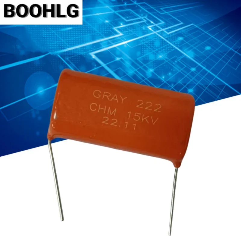 1pcs High voltage capacitance 222 15KV light argon arc welding High voltage capacitance CBB capacitance