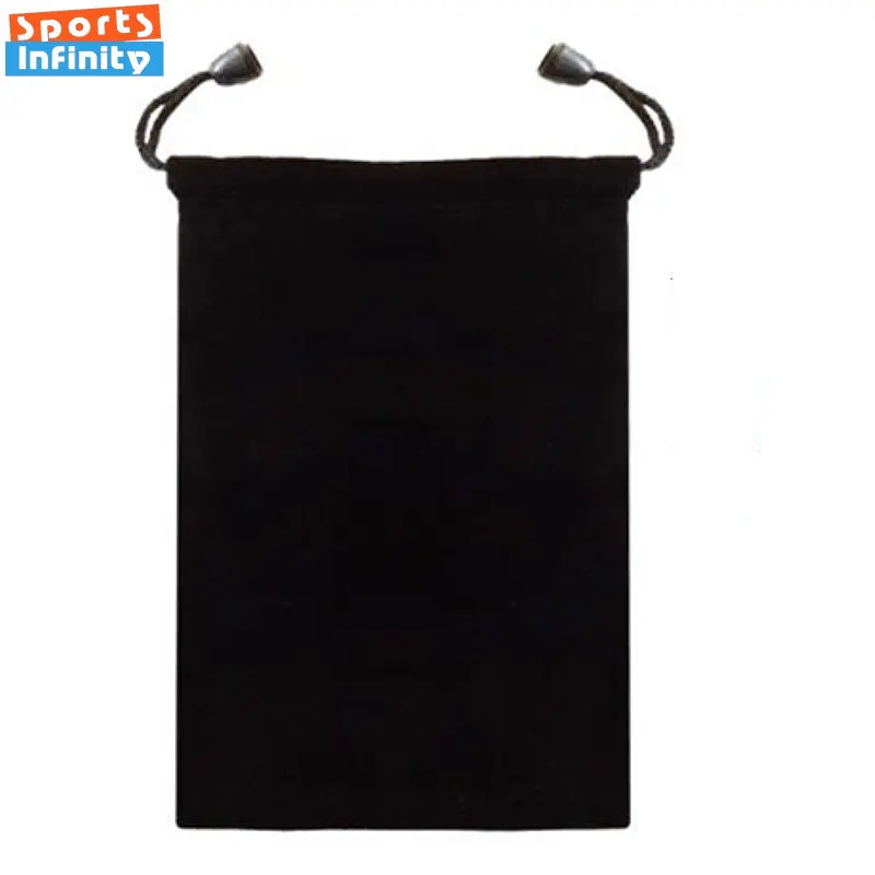 

10x15cm Black Cotton Dice Bag Board Games Package Protective Bag Multi Functional Jewelry Organizer Drawstring Bag for DND Dices