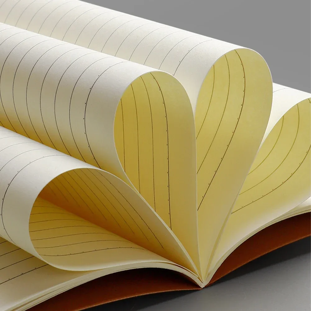 A5 دفتر كرافت ورقة شبكة كراسة الرسم اصطف مخطط المفكرة المحمولة دفتر فارغ بسيط اليومية مذكرات كتاب اللوازم المدرسية