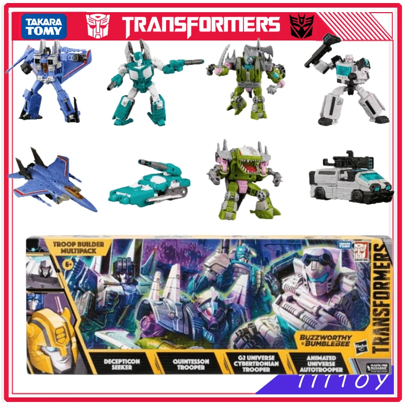 In Stock Transformers Legacy Evolution Buzzworthy BumblebeeTroop Builder Multipack Toy Figures Action Figures Collecting Hobbies