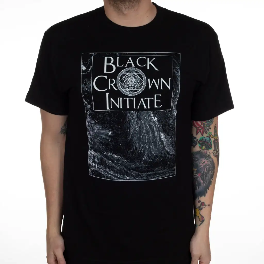 New Black Crown Initiate Graphic Cotton Band Shirt Unisex Summer Short Sleeve Fashion Brand Tee Luxury Casual Vintage Tees