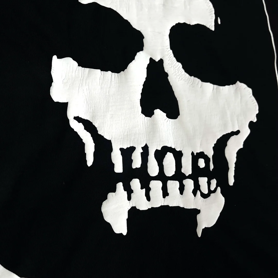 New Novelty 2022 Men Number Nine Skull Head T Shirts T-Shirt Hip Hop Skateboard Street Cotton T-Shirts Tee Top US size BG87