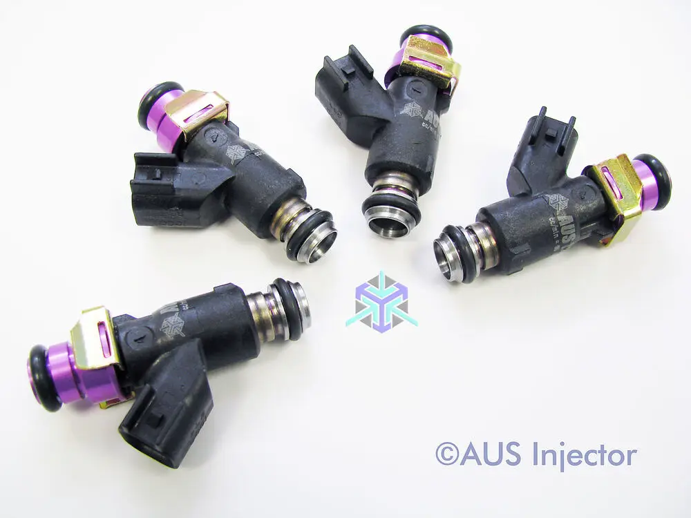 Set of 4 AUS Injectors 1200 cc 114 Lb HIGH FLOW fit CALIBER, NEON & SRT-4 [E4-0]