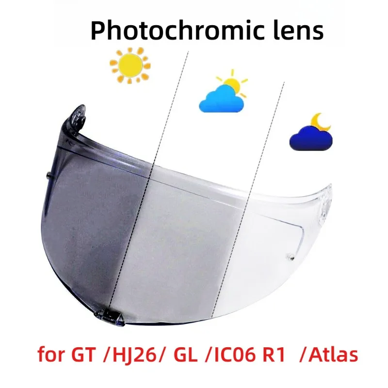 Photochromic Lenses Suitable for GT /HJ26/ GL /IC06 R1  /Atlas UV Resistant Color Changing Lens