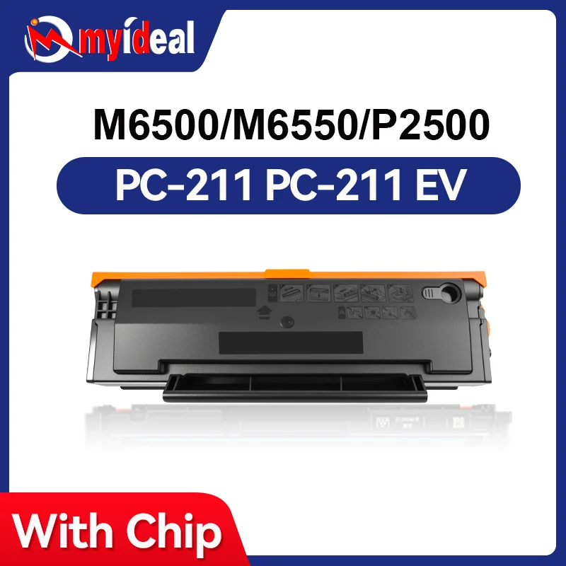 PC211 PC-211 PC-211EV خرطوشة الحبر ل P2500 P2500W M6500 M6500N M6500W M6500NW M6550 M6550N M6550W M6550NW M6600 مع رقاقة