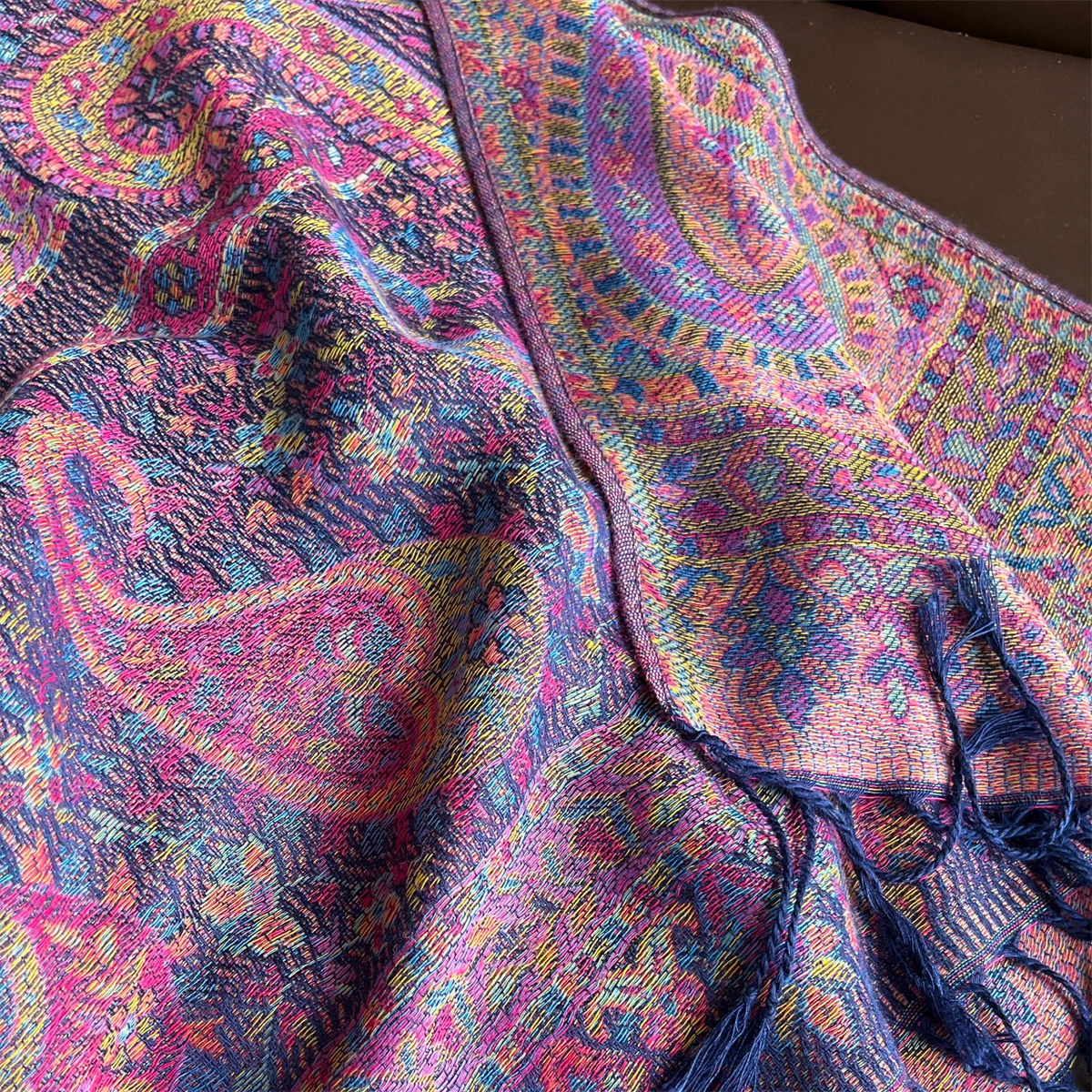 Luxus Winter Schal Frauen Kaschmir Warme Pashmina Marke Foulard Weibliche Schals Wraps Dicke Weiche Bufanda Poncho Schals Stola 2025 – Detail 12