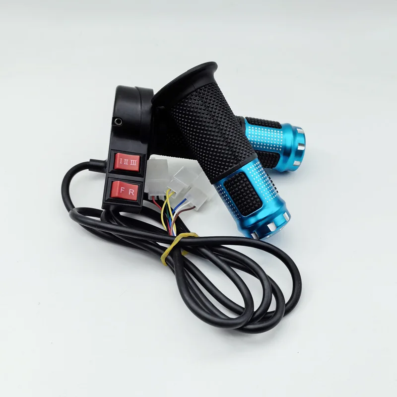 E-Bike Accelerator Handle, New Scooter Throttle Grip, 3 Speed & Reverse Speed Regulator Replacement Parts