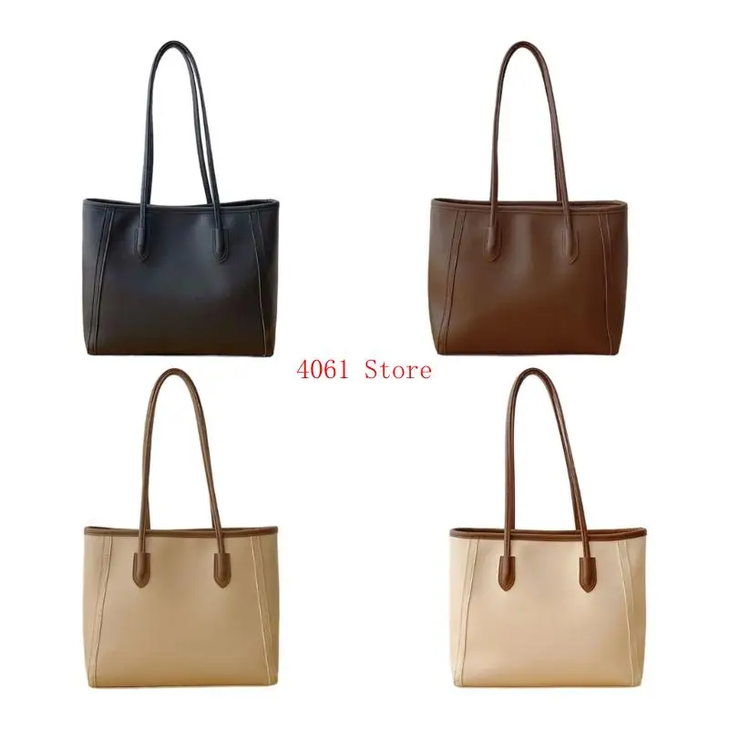 

Женская искусственная кожаная сумка для плеч большие кошельки