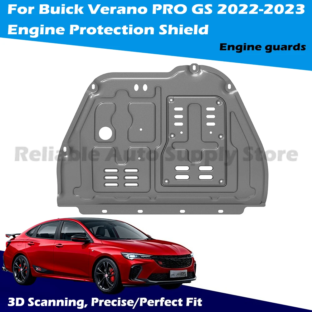

High Quality Engine Protection Plate For Buick Verano PRO GS 2022-2023, 3D Scan Technology Precise Fit Safety Protection Shield