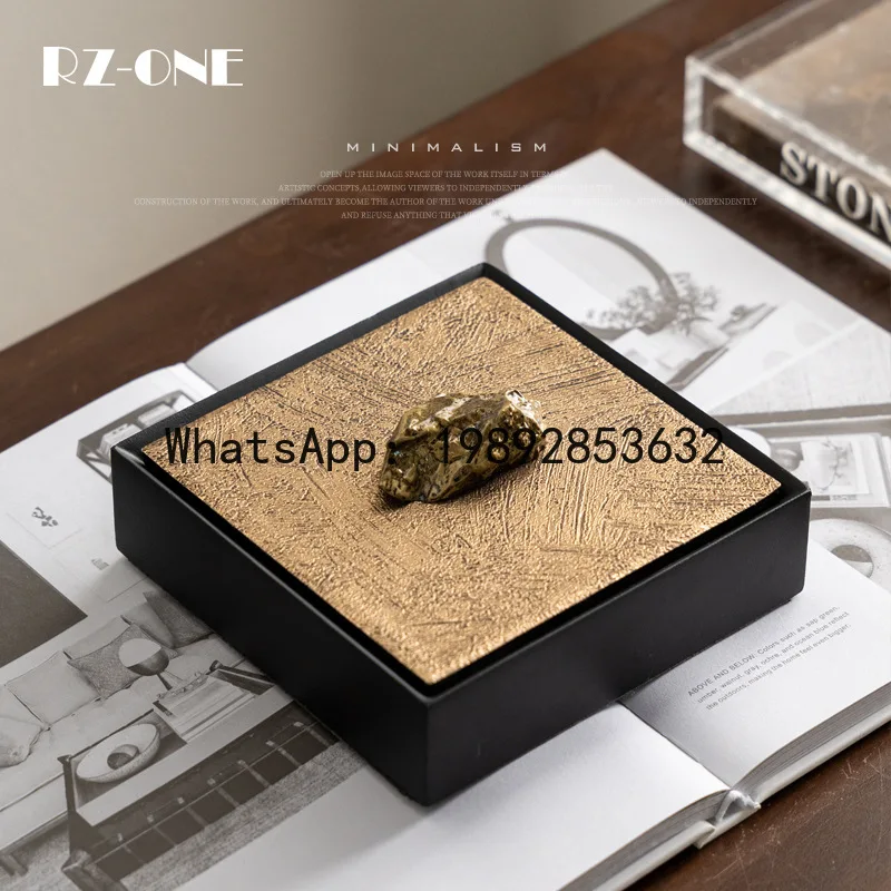 

New chinoiserie high-end jewelry box storage decorative box desktop ornaments cloakroom decorations