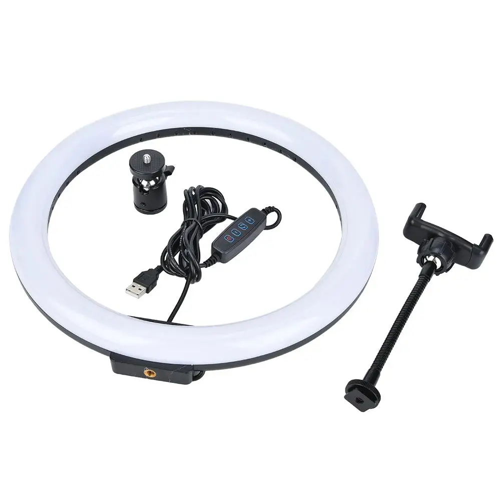 TPD668 12W 12-Inch Dimmable Light 160 LEDs 3200K-5600K for makeup & Photography with