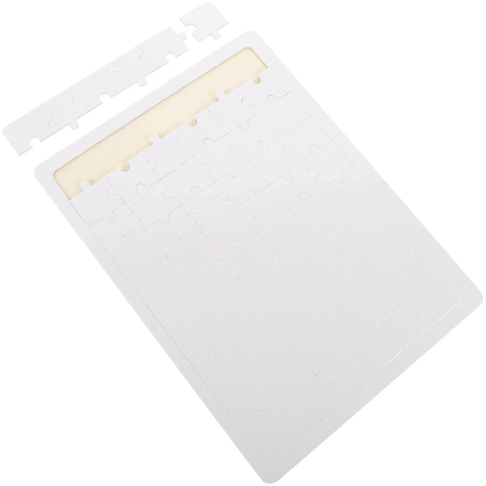 Drewniane puzzle do samodzielnego wykonania, puste elementy do termotransferu, edukacyjna zabawka dla dzieci, aktywność kreatywna, gra termiczna.