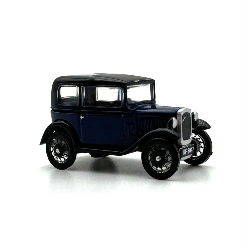 OXFORD 1:76 Scale Diecast Alloy Austin 7 RN Toys Vintage Cars Model Adult Classics Nostalgia Souvenir Gifts Static Display