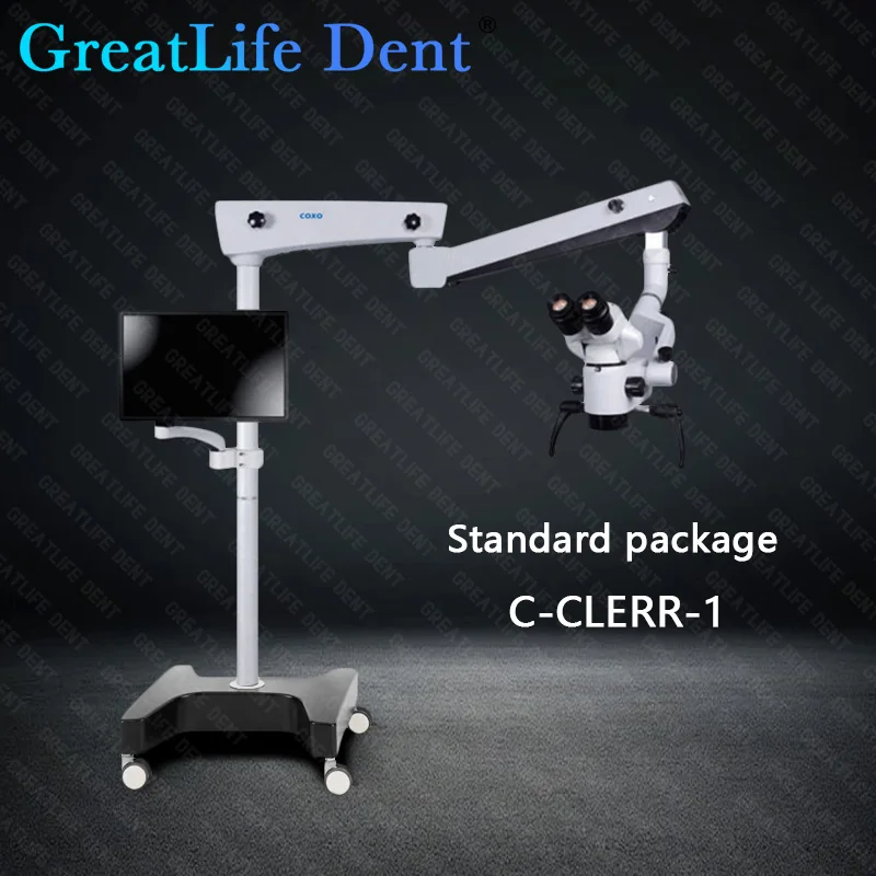 GreatLife Dent C-CLEAR-1 Deluxe Package Mikroskop do operacji stomatologicznej Mikroskop dentystyczny Chirurgiczny mikroskop operacyjny