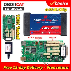 A+++Quality New Multidiag Pro TCS V3.0 NEC Relays 9241A Chip Bluetooth OBDIICAT VCI TCS OBD2 Car/Truck Diagnostic-Tool Scanner