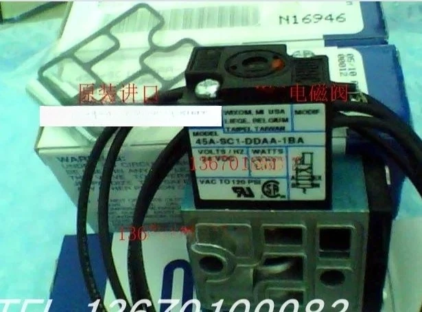 

Electromagnetic valve 45A-SC1-DDAJ-1KJ 45A-SC1-DDAJ-1KA 45A-SC1-DDAA-1BA