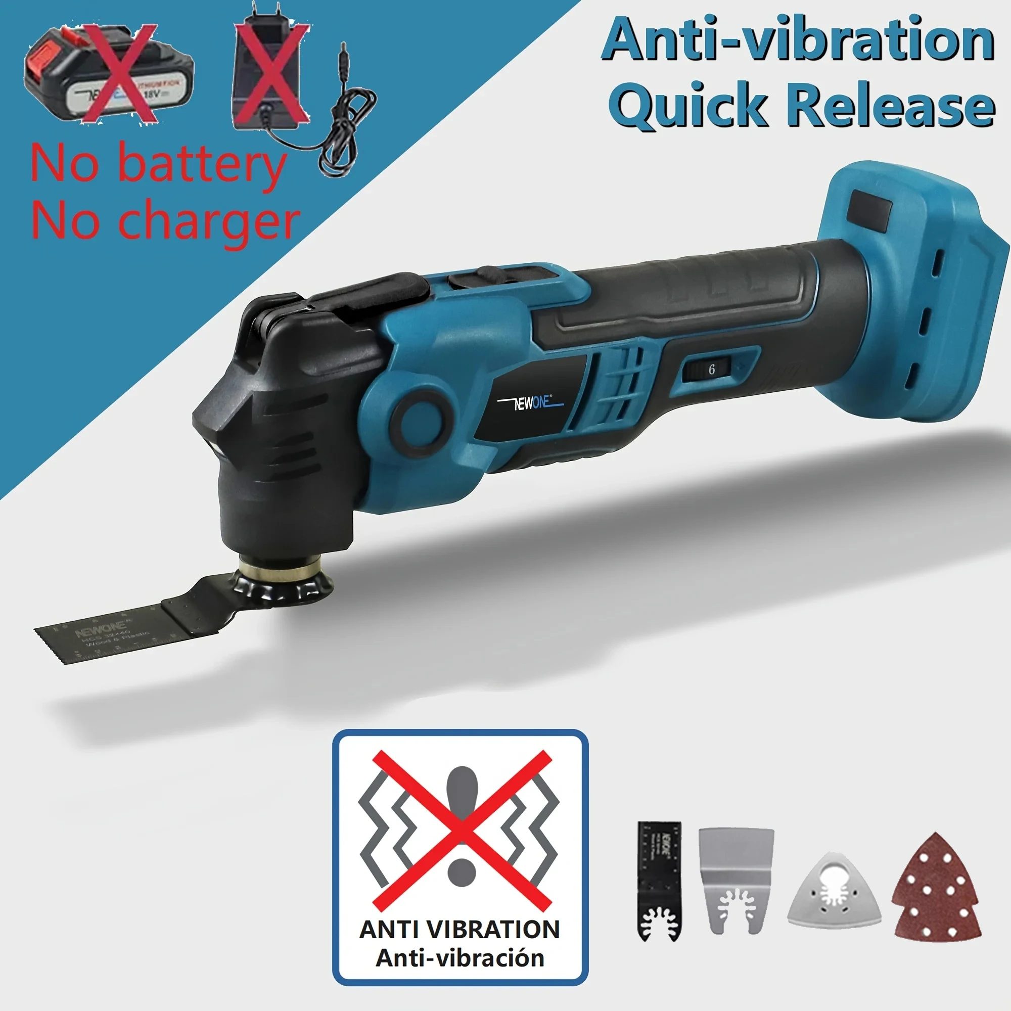 newone-18v-brushless-quick-release-oscillating-tool-multi-functional-tool-renovator-electric-trimmer-compatible-for-lxt-18v