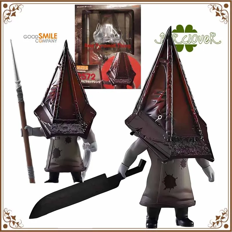 

GSC Original Nendoroid Anime Figure RED PYRAMID THING Action Figure Toys For Boys /Girls /Kids /Christmas Gift Collectible Model