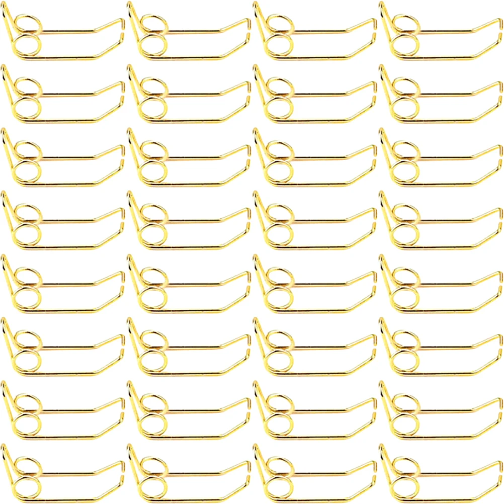 

20pcs 25.2Mm Small Trumpet Spring Golden Water Key Spit Valve Springs For Trumpet Repair Parts Instrument Accessories