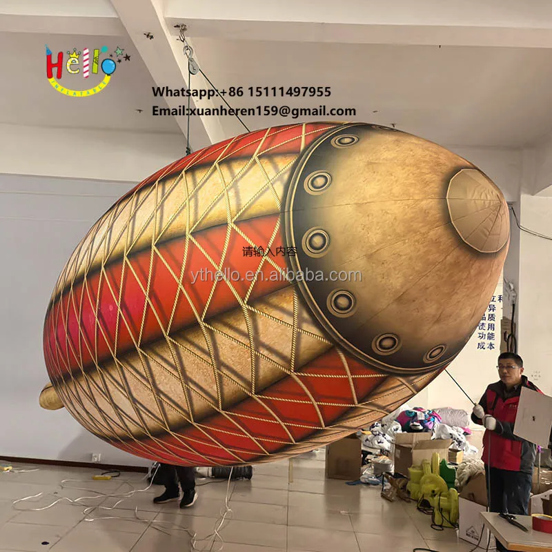 

Best Sale Advertising Balloons Inflatable Blimp Airship Blow up Balloon for Promotion