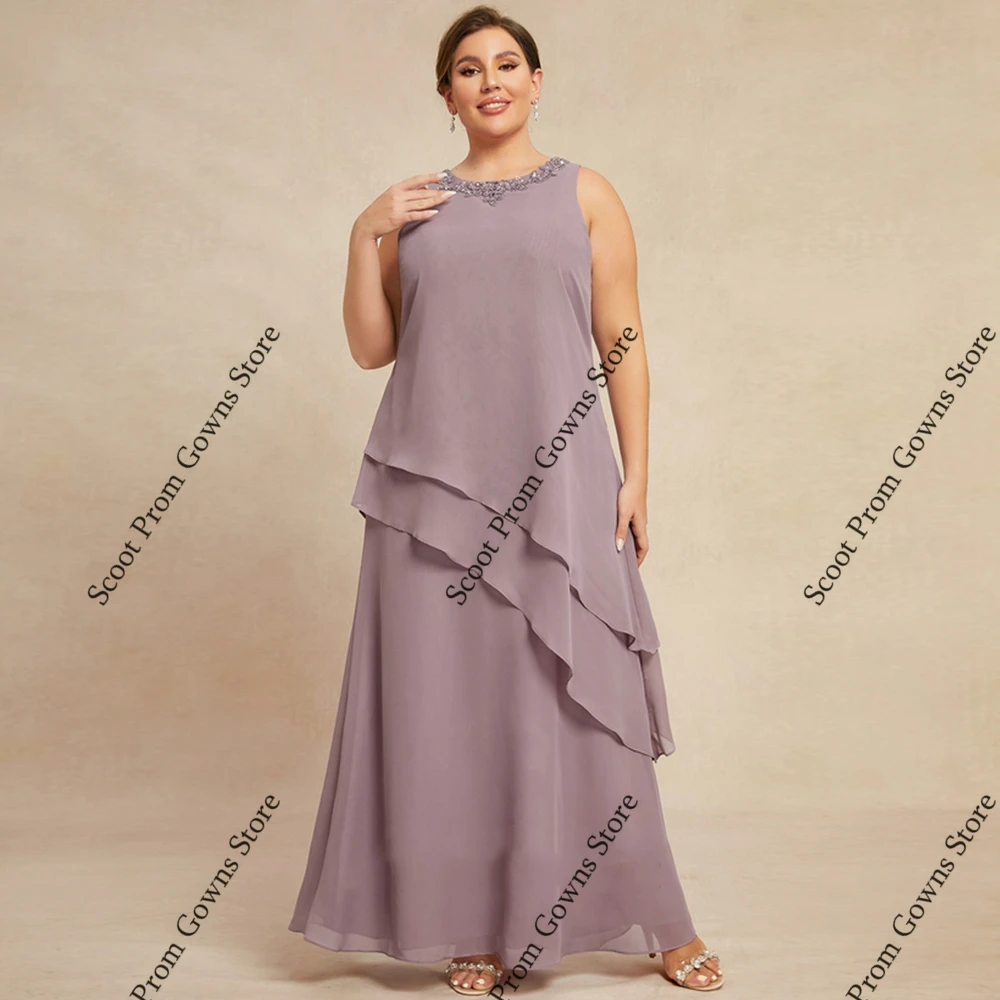 สีชมพูชีฟองชุดเจ้าสาว 3/4 Sleeve ชุดแต่งงานสําหรับผู้หญิง 2025 ฤดูร้อนใหม่ประดับด้วยลูกปัดชายหาด Robe De Soirée