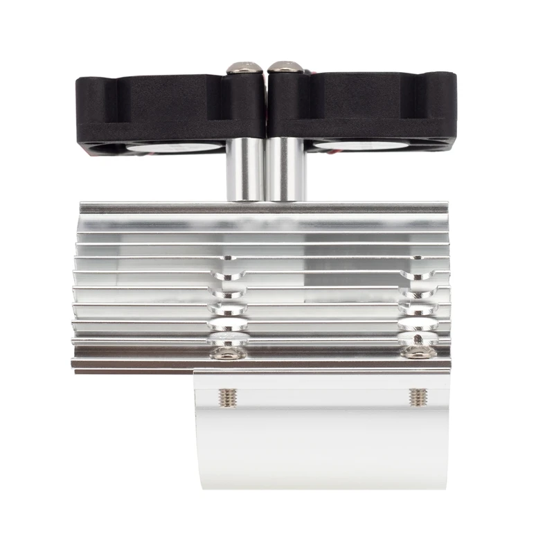 Радиоуправляемый автомобиль 41-43 мм, радиатор с двойным вентилятором, радиатор для высокоскоростного двигателя 1:8 Traxxas, верхний большой S, большой е