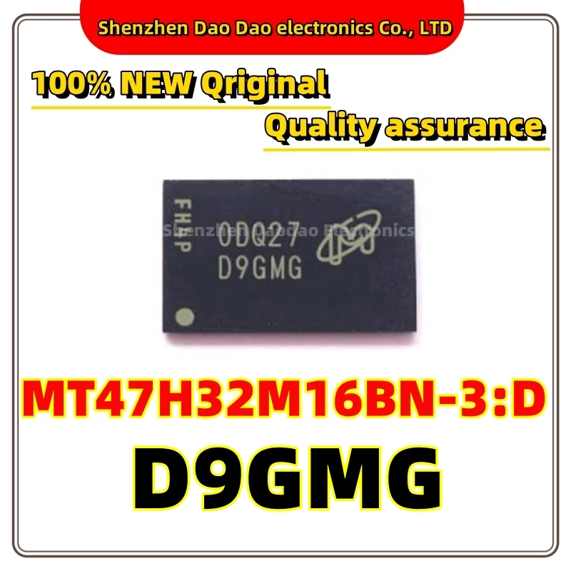 MT47H32M16BN-3:D Silk screen D9GMG 84-FBGA DDR2 memory chip new original