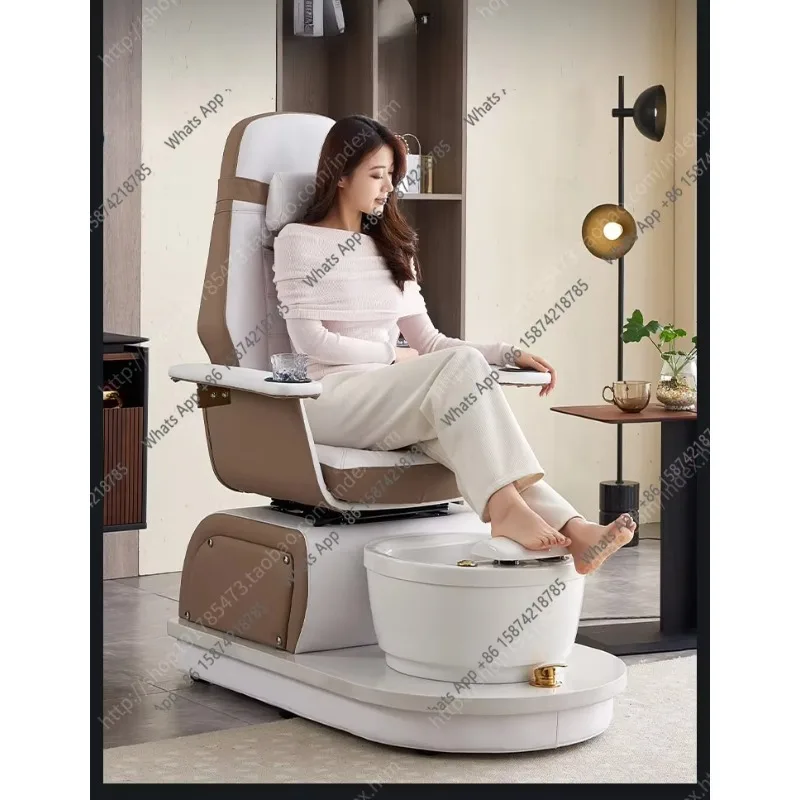 Electric Foot Massage Sofa High-end Pedicure Foot Massage Foot Bath Sofa Stool Beauty Shop Manicure Pedicure Chair Can Be Rotate