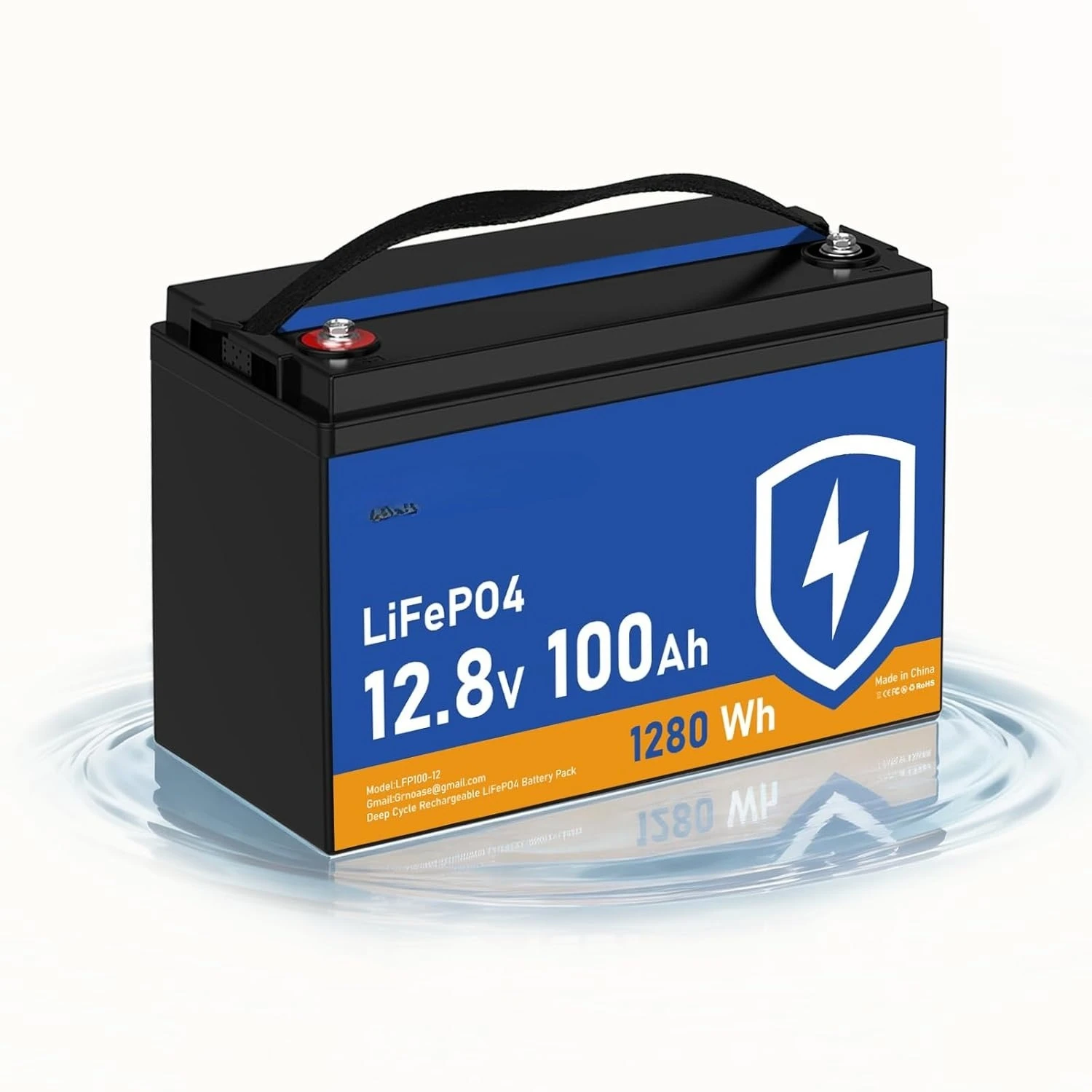 12V 100Ah Lifepo4 B…