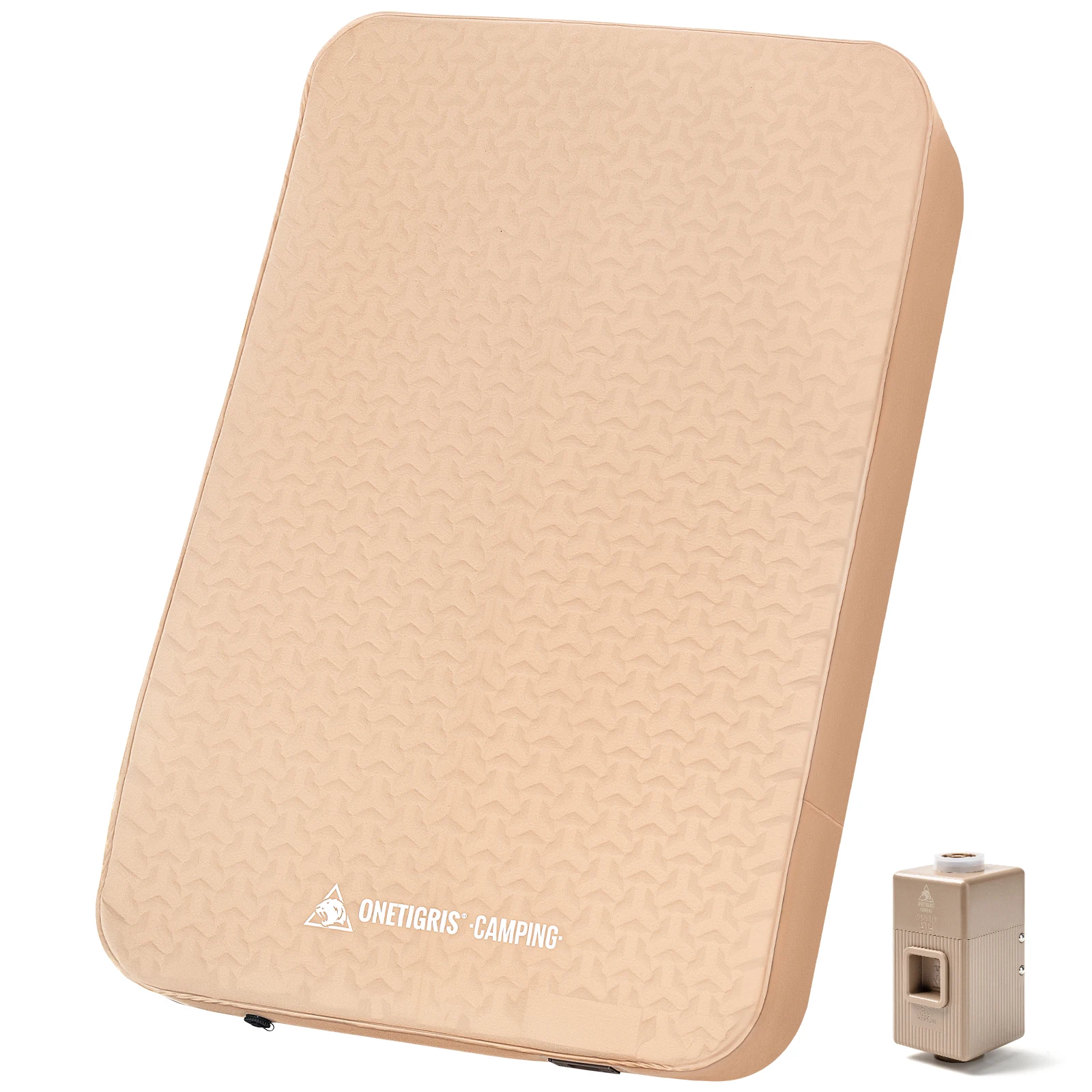 

ONETIGRIS DYNISLAND Double Air Mattress Folding Self-Inflating Sleeping Pad for Camping Backpacking Car Trips Travels Air Bed