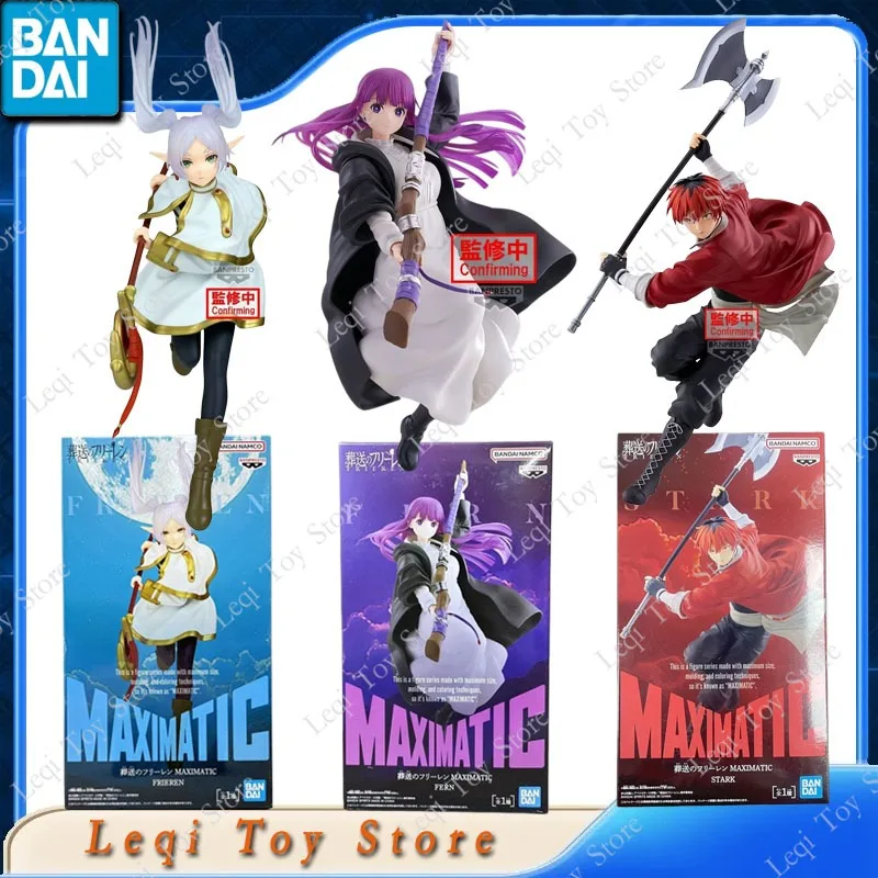 

Оригинальные фигурки Bandai BANPRESTO MAXIMATIC FRIEREN FERN STARK, аниме-фигурки, игрушки, подарок для детей, модель, украшение