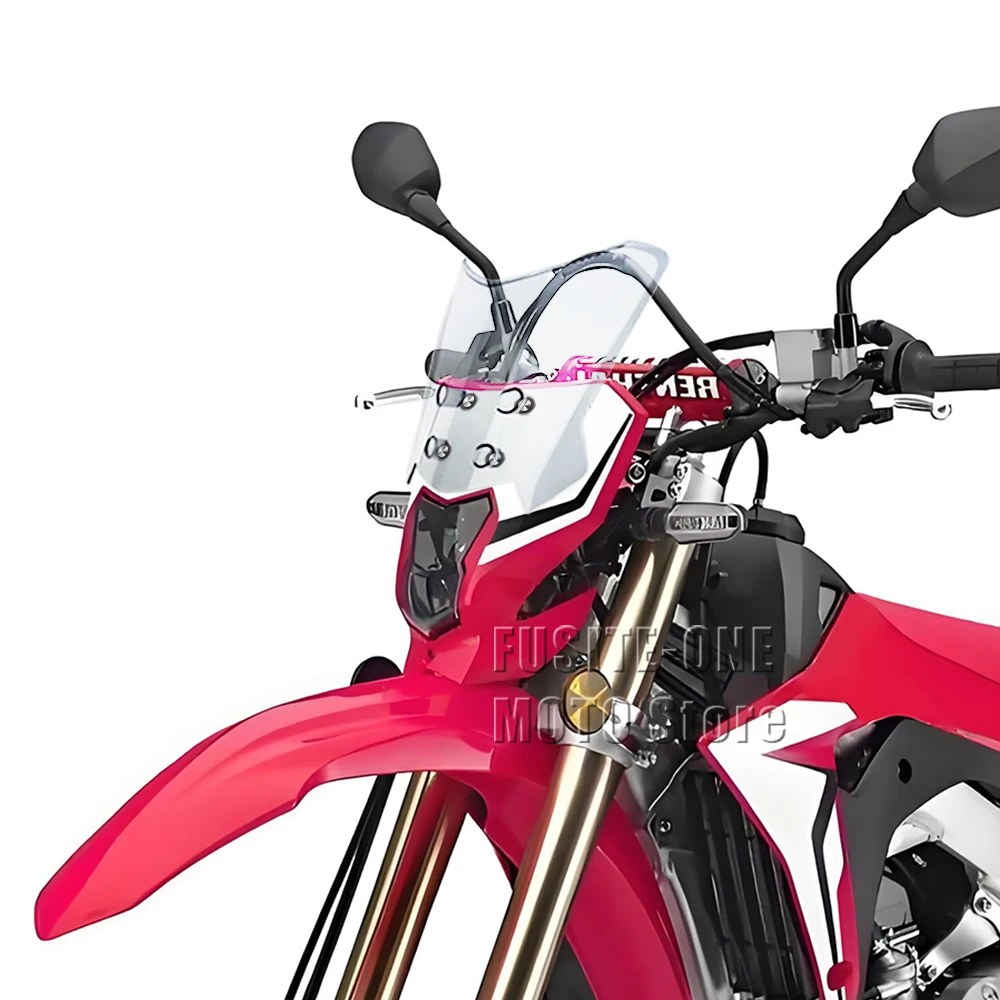 

For Honda crf 250l 250m 250x 450l 450 rally Motorcycle Windshield Windscreen Wind Deflector