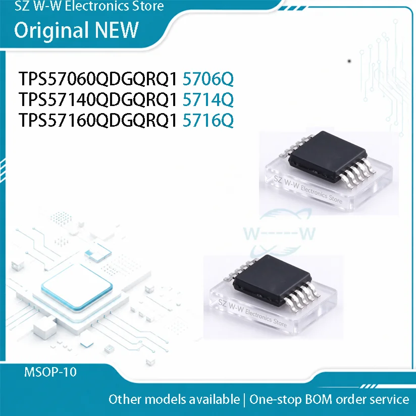 5-50PCS)NEW TPS57060QDGQRQ1 5706Q TPS57140QDGQRQ1 5714Q TPS57160QDGQRQ1 5716Q TPS57060Q TPS57140Q TPS57160Q MSOP-10 IC CHIP