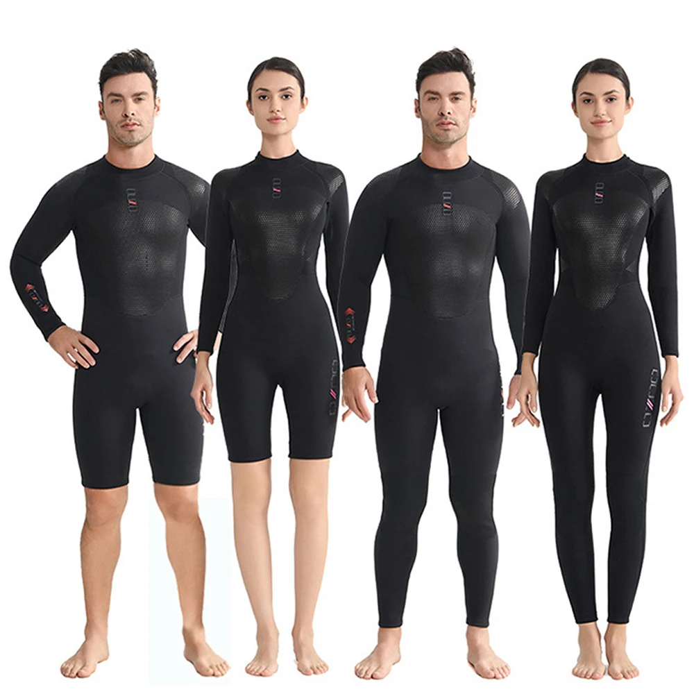 

Men Women Neoprene Wetsuit Surf 3MM Scuba Diving Suit Underwater Fishing Spearfishing Kitesurf Wetsuit Snorkeling Equipment