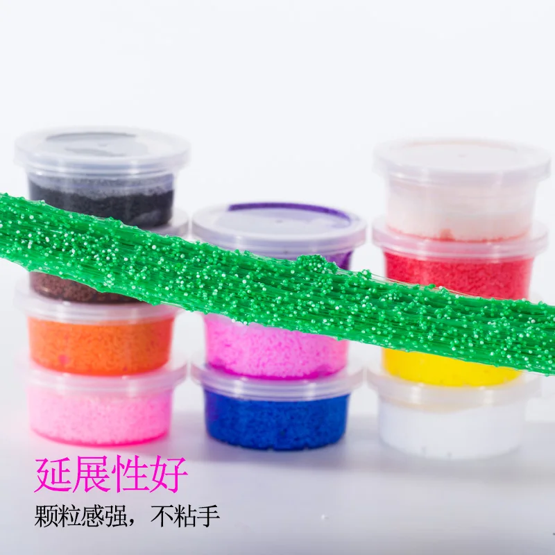 24-Color Snowflake Mud Handmade Clay Complete Set Children's Art Supply DIY Material Pack