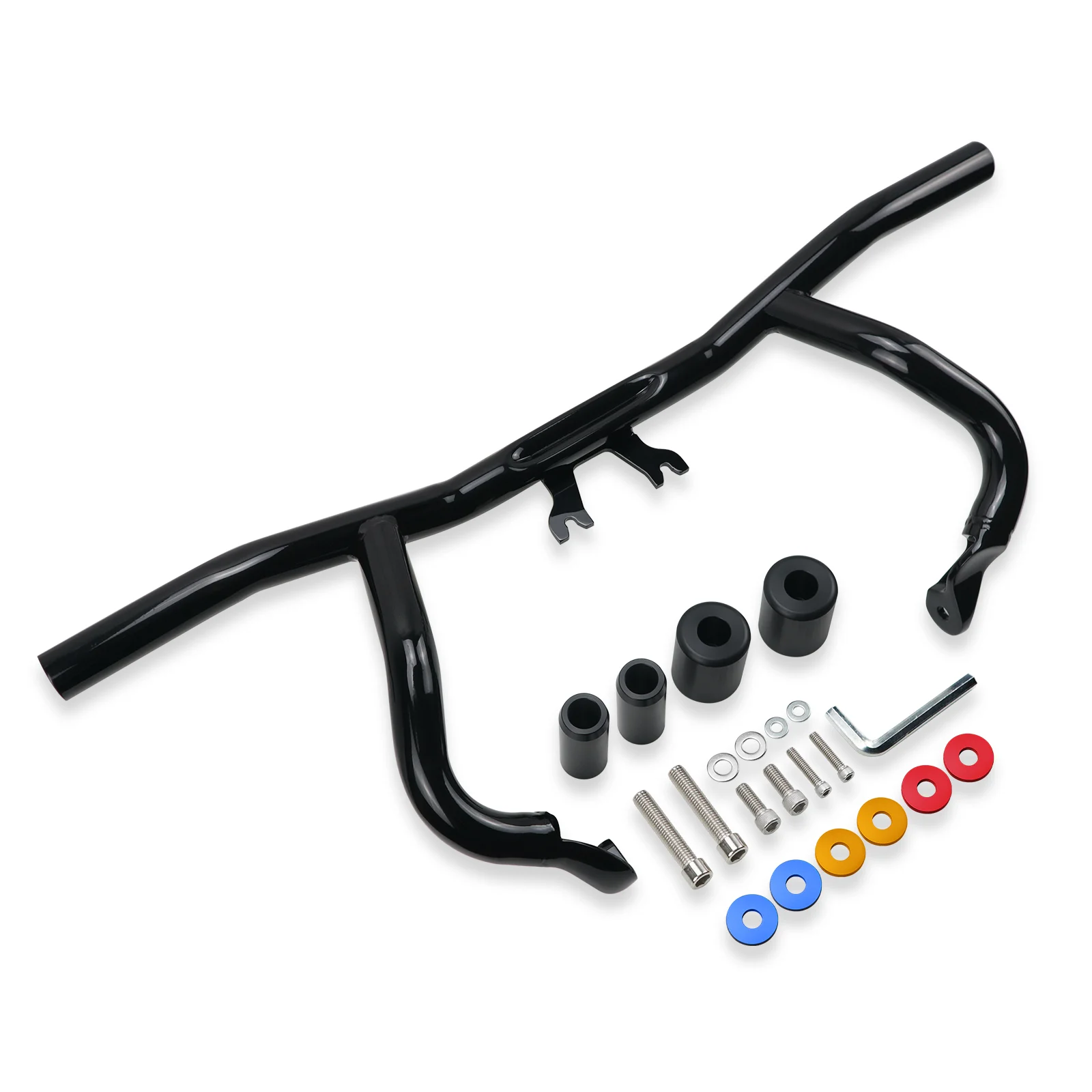 

Engine Guard Flat-Out Crash Bar for Harley Davidson Touring 2014-2024 Street Glide Road Glide Road King Electra Ultra