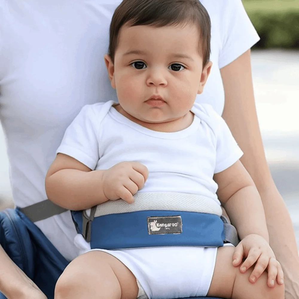 

Ergonomic Design Baby Carrier Breathable Newborn Front Holding Infant Waist Stool Strap Horizontal Holding Type Adjustable