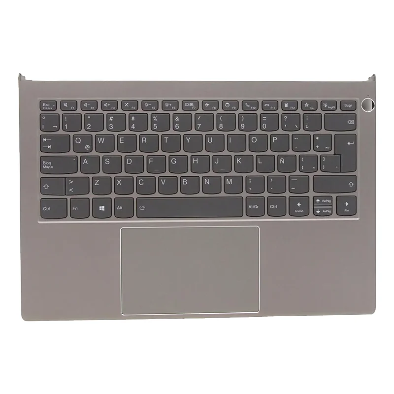 Palmrest Upper Case With LA Latin Layout Backlight Backlit Keyboard For Lenovo ThinkBook 14p G2 ACH 5CB1D04640 Gray Color