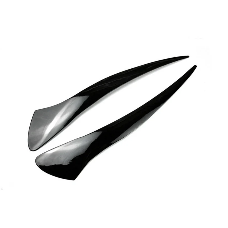 

Head Light Lamp Eyelid Eyebrow Trim For BMW 5 Series GT GT528 GT535 GT550 F07 2010-2017 Resin