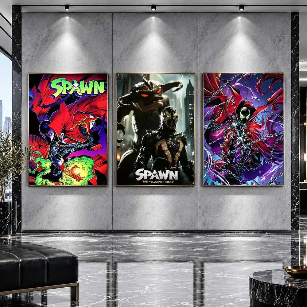 Comic Spawn Poster Poster HD Printing Premium Luxury Style Wall Art Home Decor For living room Bedroom Gift