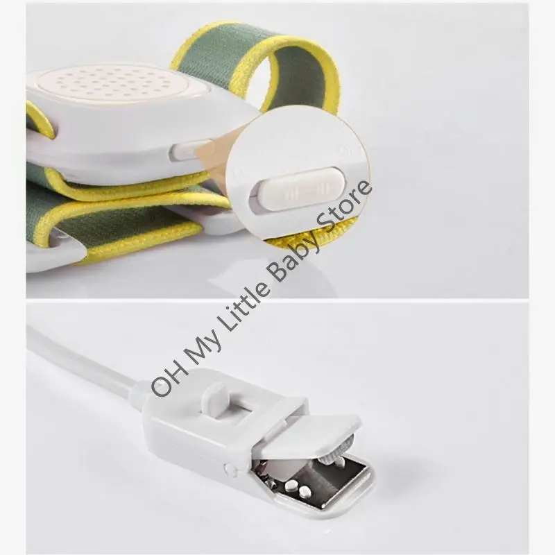 M76C Cánh Tay Đeo Giường Làm Ẩm Báo Động Đái dầm Đái dầm Nước tiểu Cảm Biến dành cho Trẻ Sơ Sinh Tập Đi Trẻ Người Cao Tuổi