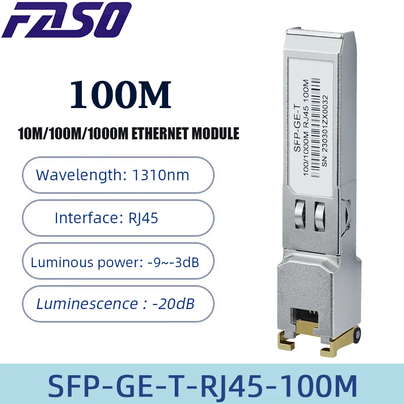 

Адаптивный модуль BASE-T RJ45 SFP 10/100/1000 м для коммутатора Arista/Dell/Cisco/маршрутизатора SFP к модулю Ethernet RJ45, медный приемопередатчик