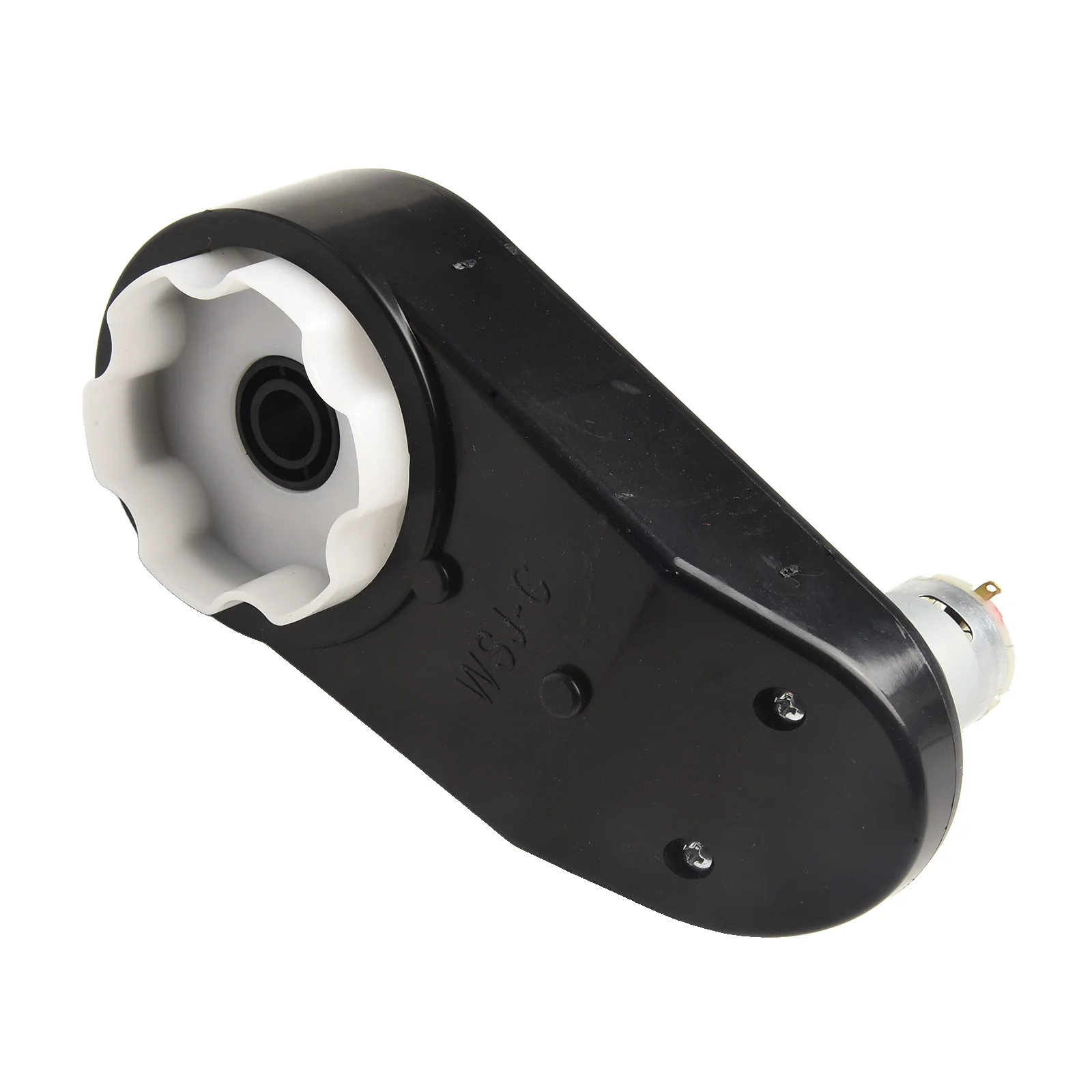 Gearmotor Replacement for 12V Ride On Cars RS390 and RS550 Series with Robust PP Housing and Optimized Gear Ratio Design