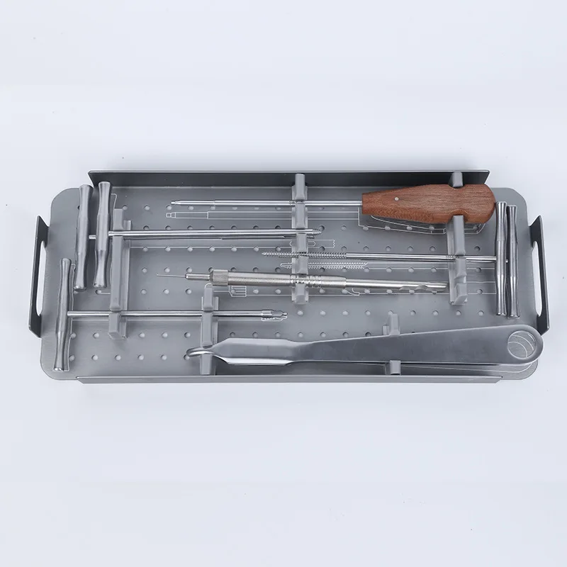 Upper limb fracture internal fixation installation instrument kit, orthopedic surgical instruments, medical