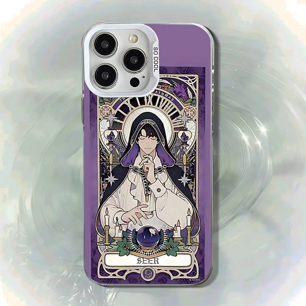 Casing Ponsel L-Lord of M-Mysteries Untuk iPhone 17,16,13,12,X,11,15,14,Pro,Max,Plus,SE4,Air,Mini Putih IMD HD Matte