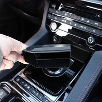 ABS Car Center Console Multifunction Storage Box Container Phone Holder Tray For Jaguar XF XFL XE XEL Auto Interior Accessories