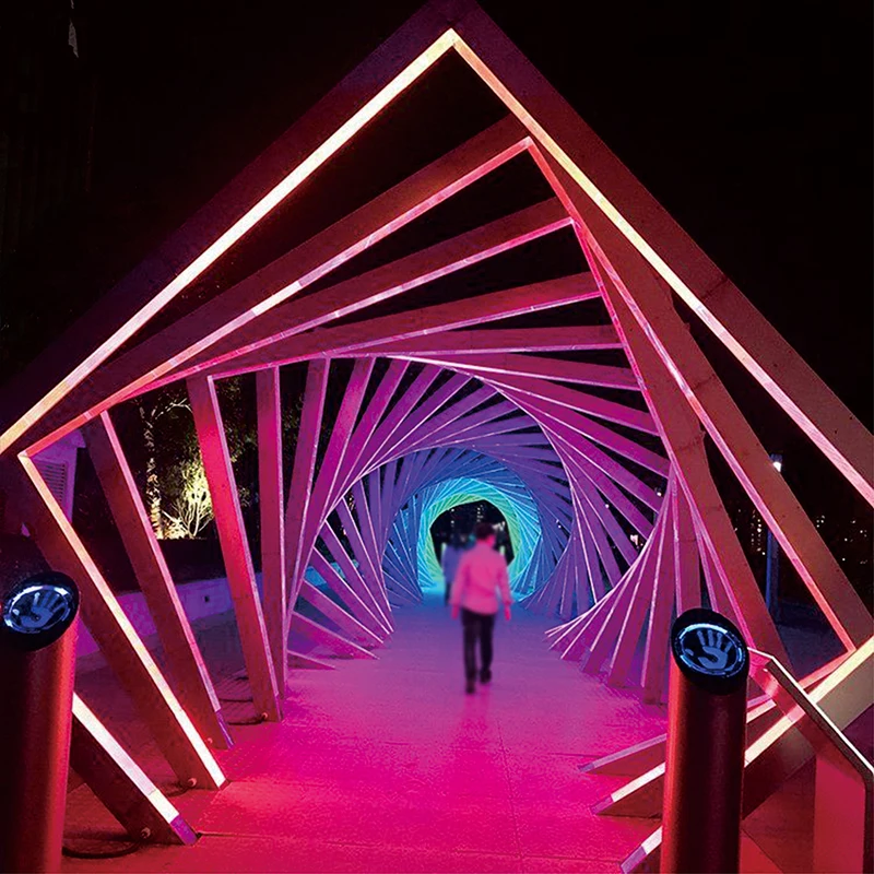 Motif Landscape Path Lights IP65 Low Voltage Christmas Halloween Wedding Decoration for Garden & Amusement Park Facilities